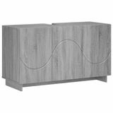 vidaXL Badkamerkast Grijs Sonoma 101 x 41 x 58 cm Bewerkt hout