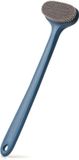 Merkloos / Sans marque Surlees Rugschroef voor Douche - 2.0 Plus voor Mannen Vrouwen Ouderen - Badborstel met Lange Steel (38 cm Blauw)
