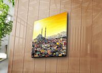 Alpha Wall Opere d'Arte Appese op een wand, multi, 30 x 30