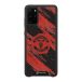 Manchester United Coque de Téléphone 3D Officielle – Design Abstrait Rouge et Noir