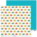 Anita y Su Mundo Huisdiercollectie voor scrapbooking, papier, badkuip, 30,5 x 30,5 cm