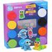 Eddy Toys Kleiset – 22-delige Klei Set voor Kinderen – 10 Potjes Boetseerklei (55 g) + 12 Vormpjes – Zachte Klei – Knutselen voor Kinderen – Voor Thuis of School