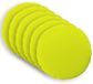 vidaXL Kussen 6 stuks Heldergroen Ø 60 cm Polyester