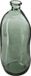 Atmosphera Bloemenvaas Pisa - Organische fles vorm - Groen Transparant - Glas - 36 x 15 cm