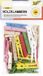 Folia Wooden Clothes Pegs White, 3 Sizes Assorted, 48 Pieces