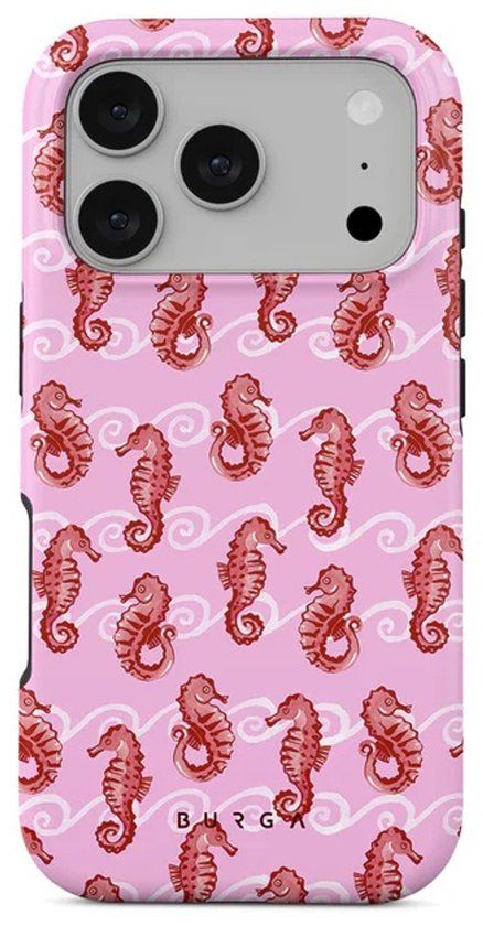 Burga Tough Backcover geschikt voor MagSafe geschikt voor iPhone 17 Pro - Coral Reef