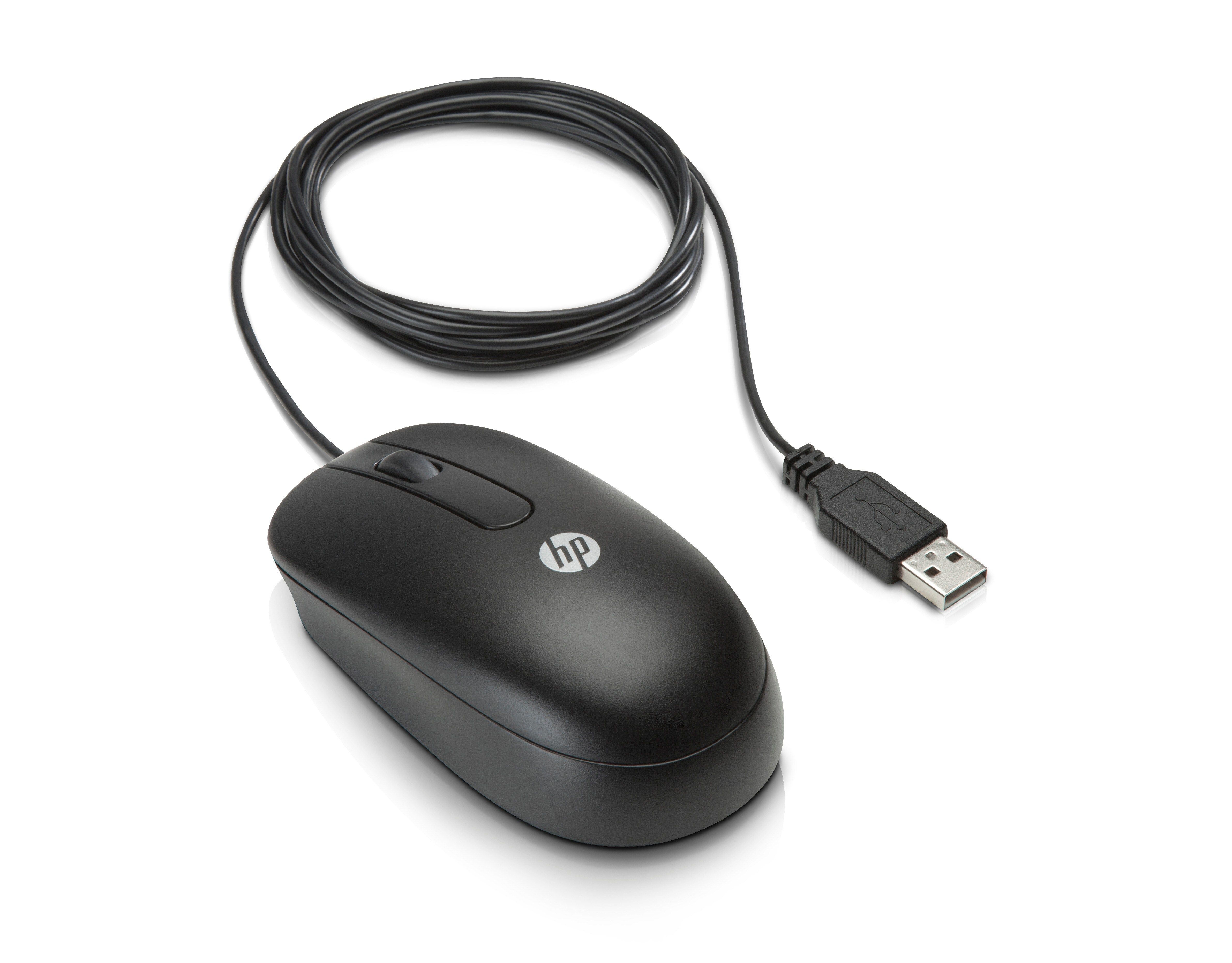 HP USB lasermuis - Zwart