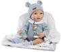 Muñecas Guca Samuel Reborn Baby Gris Enfants
