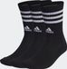 adidas Sportswear 3-Stripes Gevoerde Sokken 3 Paar - Unisex - Noir - 46-48
