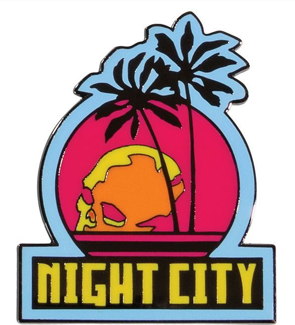 Dark Horse Cyberpunk 2077 - Night City Magnet Merchandise