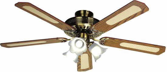 Farelek Baleares Plafondventilator met Licht - Wit