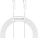 Baseus Superior Series USB-C naar Lightning PD 20W Wit 2 Meter