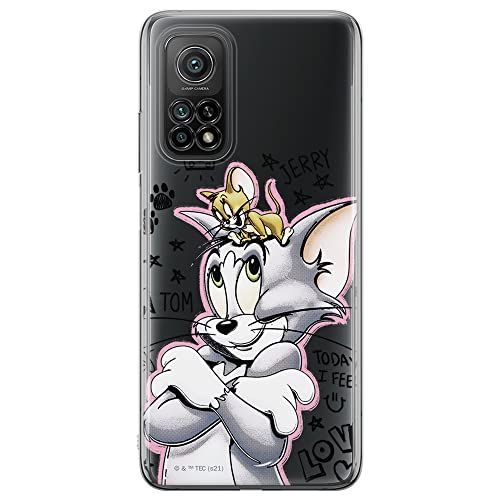 ERT GROUP Tom and Jerry Pattern Phone Case for Xiaomi Redmi Note 11T 5G / 11S 5G / POCO M4 Pro 5G - 004