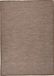 Tapis d'extérieur plat tissé 140x200 cm marron