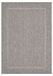 Carpetsale24 Tapis intérieur/extérieur - Tissage plat résistant aux intempéries aspect sisal avec bordure, tapis de cuisine, terrasse, salon Taille : 160x230 cm
