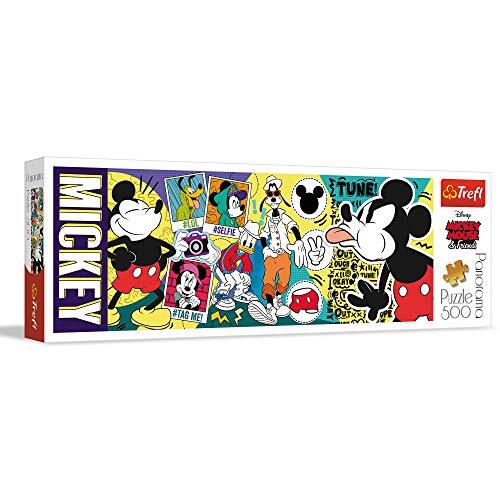 Trefl Puzzle Panorama Legendarna Myszka Mickey 500