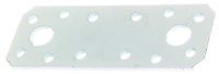 Alberts 846329 Verbindingsplaat | witte kunststof coating | 96 x 35 mm | set van 50
