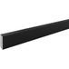Gedotec Tube de penderie carré 25x10 Aluminium noir Modèle Nano Black, 1000 mm
