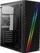 Aerocool STREAK RGB ATX Semi-tower PC-behuizing Zwart