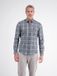 LERROS Herenhemd met ruitpatroon van zachte katoenmix, Maat: XXXL, Kleur: CLASSIC NAVY