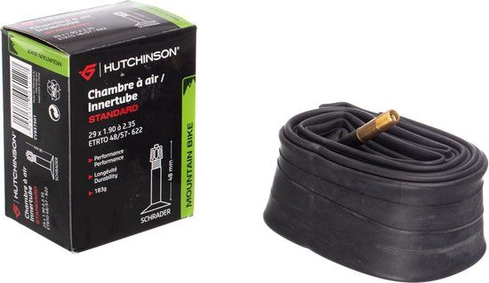 Hutchinson 29 x 1.50-2.35 per 2 stuks Binnenband Zwart Rubber
