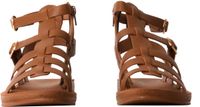 Merkloos / Sans marque Super Mode Sandaal bruin