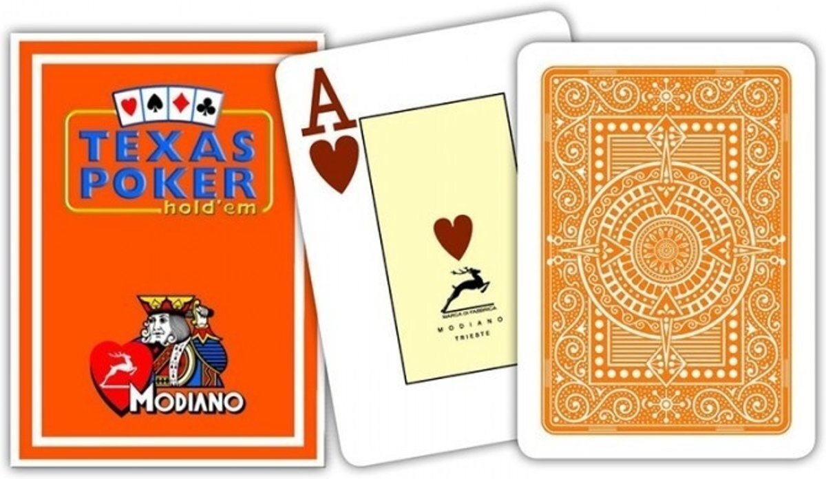 - MODIANO CARDS TEXAS CARDS Bruin 100% PLASTIC JUMBO INDEX PLAYING CARDS