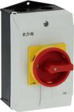 Eaton P1-40/I2H/SVB AAN/UIT-schakelaar Met NOT-AUS schakelaar, Vergrendelbaar 40 A 690 V 1 x 90 ° Grijs, Zwart, Rood, Geel