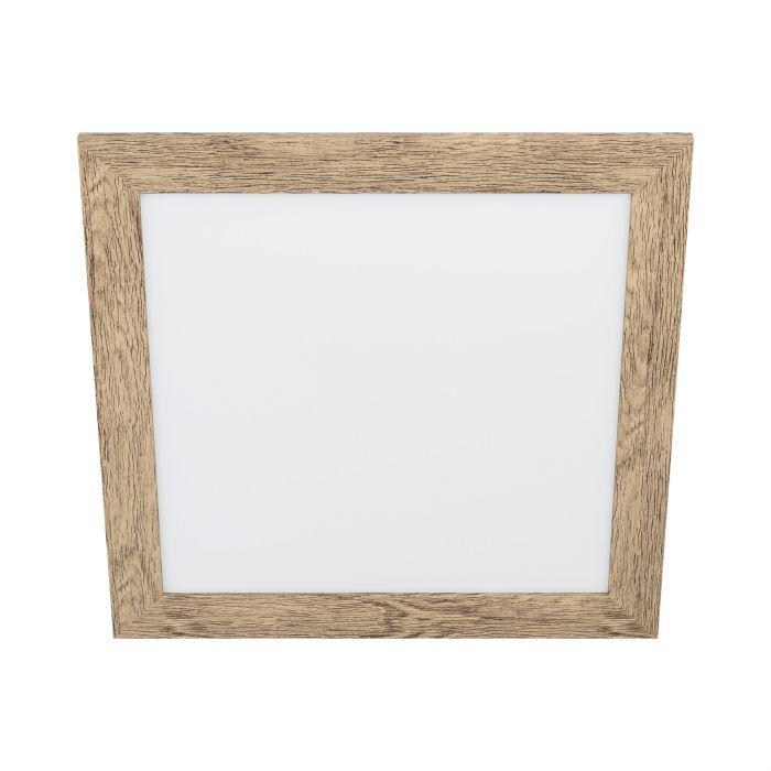 EGLO Piglionasso - Plafondlamp - 4000K - 50cm - Wit/Hout