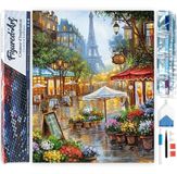 Figured'Art Diamond Painting set Volwassenen 40x50 cm Bloemist in Spanje