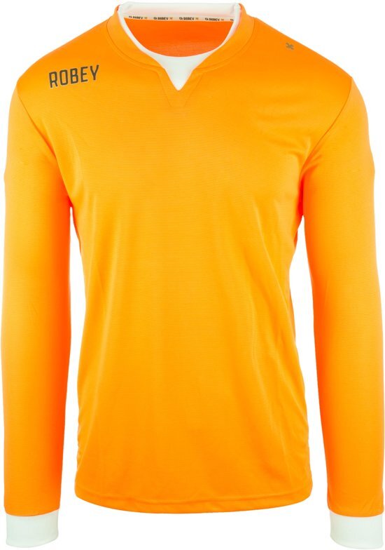 Robey Shirt Catch LS - Voetbalshirt - Neon Orange - Maat L