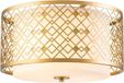 Elstead Lighting Ziggy LED Plafondlamp | Lacquered Gold