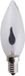 Merkloos / Sans marque Espa Nv Vlam lampenbolletje - E14 fitting - 3 x 3 x 10 cm - 3W - vlamverlichting - Halloween - deco lights/lampjes