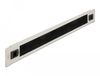 DeLOCK 66581 19" Cable Management Brush Strip 1U Noir, Gris