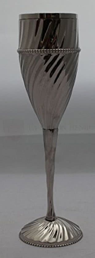 Colmore Champagne glas nickle plated zeer luxe uitvoering