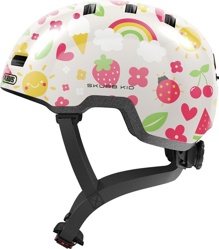 Abus Skurb Helmet Kids, wit/bont