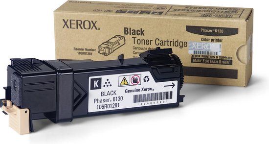 Xerox 106R01281 Zwart - Tonercartridge - 1900 pagina's - Origineel