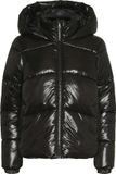 VERO MODA VMUPPSASHINY SHORT JACKET EXCL Dames Gewatteerde jas M Zwart