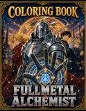 Cute Full-Metal's Coloring Book for Fan Men Women Teen: Cute, Easy, Bold Coloring Pages for Relaxation & Fun. Easy Coloring Pages For Fan Teen Men Women Kid