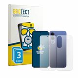 BROTECT - Screenprotector voor Vivo V70 FE (Voor+Achter) - Folie Beschermfolie Beschermglas matte 3 Stuks