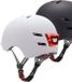 Youin Casque de scooter LED blanc taille L