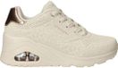 Skechers Uno Wedge - Safari Daze Baskets basses - Blanc cassé