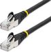 Startech 3m Cat6a Ethernet Kabel, LSZH, S/FTP, 100W PoE++, Zwart