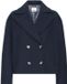 Ichi Jamie Jacket Total Eclipse Solid Blauw Polyester Dames 38