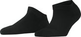 FALKE ClimaWool kort eenkleurig wol lyocell sneakersokken enkelsokken dames zwart - maat 39-40
