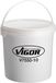 VIGOR walnootschuurmiddel V7550-10, 10 kg, korrelgrootte 800 µm, voor V7550, biologisch, stofarm, voor zachte reiniging van aanzuigkanalen en oppervlakken