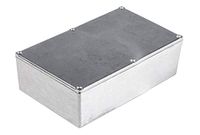 RS PRO Aluminium behuizing buitenmaat 187,4 x 119,2 x 56,2 mm IP54