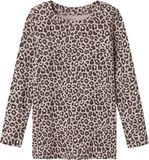NAME IT - NMFPLEOANA XSL LS TOP - Meisjes - Lange mouwen shirts - Maat 86 - Katoen/Elastaan - Lila