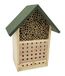Dehner Natura Locarno insectenhotel, groen/natuur, 22,5 x 29 x 14 cm