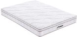 Vente-unique Set lattenbodem en verenmatras met 3 slaapzones en vormgeheugen WOLKENTANZ van YSMÉE - 160 x 200 cm